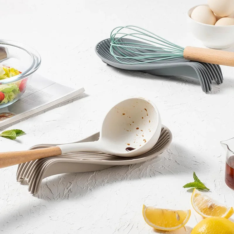 MesaWorks™ Precision Silicone Spoon Rest.