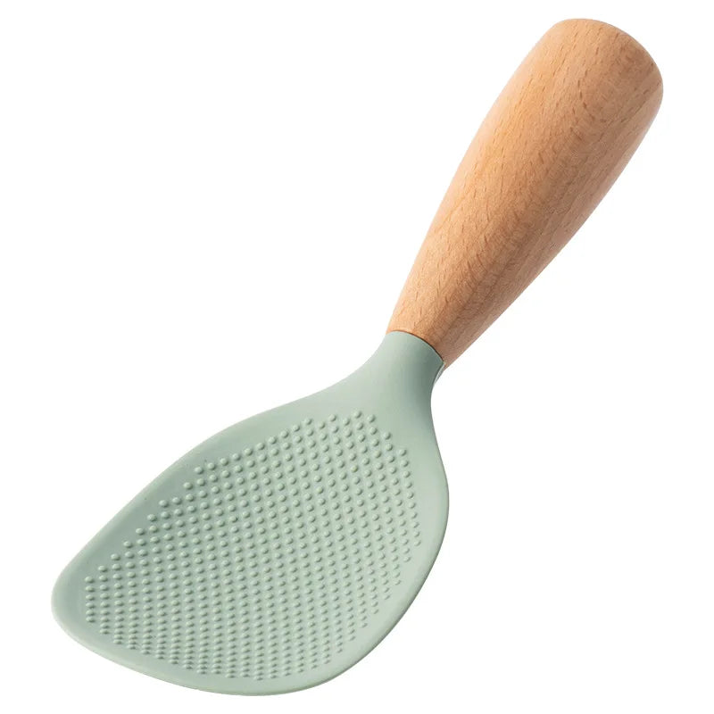 MesaWorks™ Organic Silicone & Wood Utensil Set.