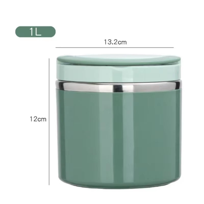 630/1000Ml Food Thermal Jar Insulated Soup Cup Thermos Containers Stainless Steel Lunch Box Thermo Keep Hot for School Children